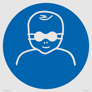Mandatory: Protect infants eyes with opaque eye protection
